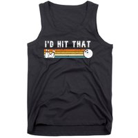 Id Hit That Funny Joke Bowling Tank Top