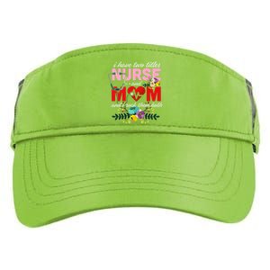 I Have Two Titles Nurse And Mom Mother's Day Adult Drive Performance Visor