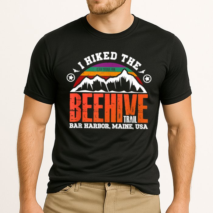 I Hiked The Beehive Trail Acadia National Park Cooling Performance Crew T-Shirt