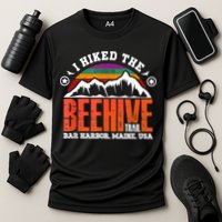 I Hiked The Beehive Trail Acadia National Park Cooling Performance Crew T-Shirt