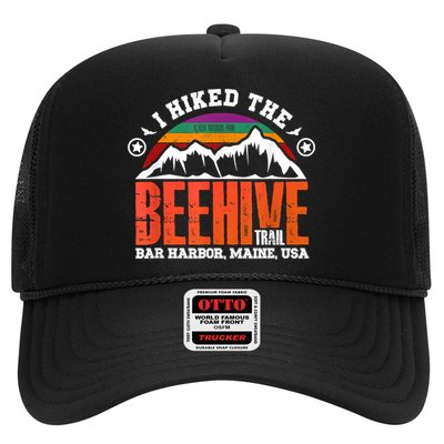 I Hiked The Beehive Trail Acadia National Park Trucker Hat
