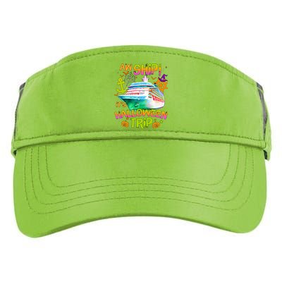 Its Halloween Trip Family Cruise Matching Team Adult Drive Performance Visor