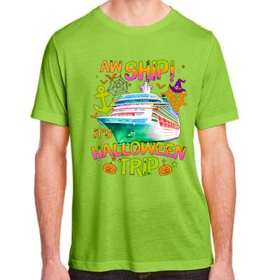 Its Halloween Trip Family Cruise Matching Team Adult ChromaSoft Performance T-Shirt