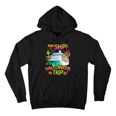 Its Halloween Trip Family Cruise Matching Team Hoodie