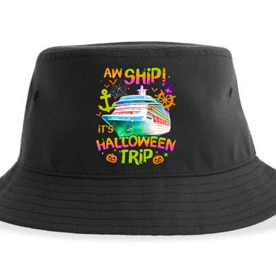 Its Halloween Trip Family Cruise Matching Team Sustainable Bucket Hat