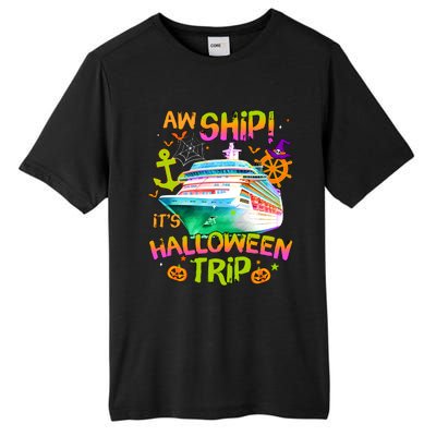 Its Halloween Trip Family Cruise Matching Team Tall Fusion ChromaSoft Performance T-Shirt