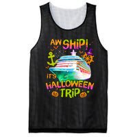 Its Halloween Trip Family Cruise Matching Team Mesh Reversible Basketball Jersey Tank