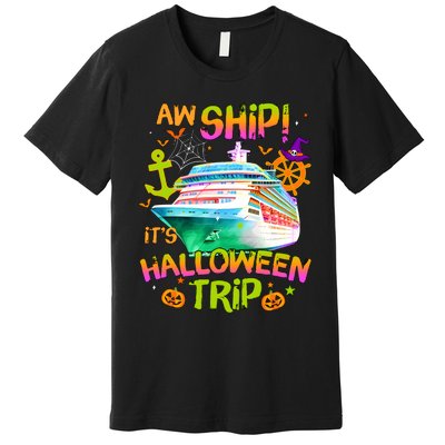 Its Halloween Trip Family Cruise Matching Team Premium T-Shirt