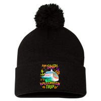 Its Halloween Trip Family Cruise Matching Team Pom Pom 12in Knit Beanie