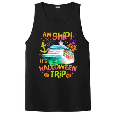 Its Halloween Trip Family Cruise Matching Team PosiCharge Competitor Tank