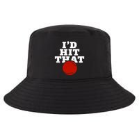 I'd Hit That Baseball Lover Funny Cool Comfort Performance Bucket Hat