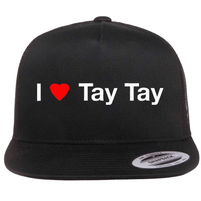 I Heart Tay Tay Flat Bill Trucker Hat