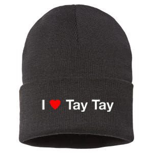 I Heart Tay Tay Sustainable Knit Beanie