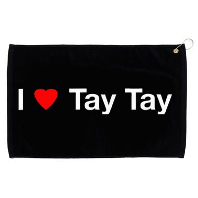 I Heart Tay Tay Grommeted Golf Towel