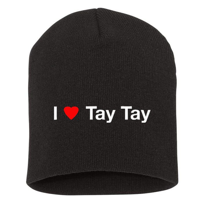 I Heart Tay Tay Short Acrylic Beanie