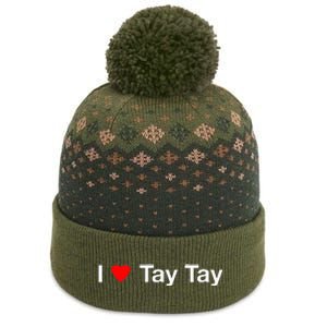 I Heart Tay Tay The Baniff Cuffed Pom Beanie