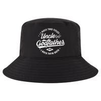I Have Two Titles Uncle and Godfather and I Rock Them Both Cool Comfort Performance Bucket Hat