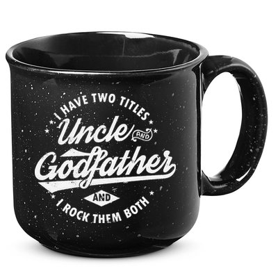 I Have Two Titles Uncle and Godfather and I Rock Them Both 15oz Campfire Ceramic Mug