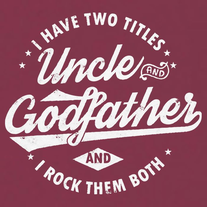 I Have Two Titles Uncle and Godfather and I Rock Them Both 16oz Travel Tumbler
