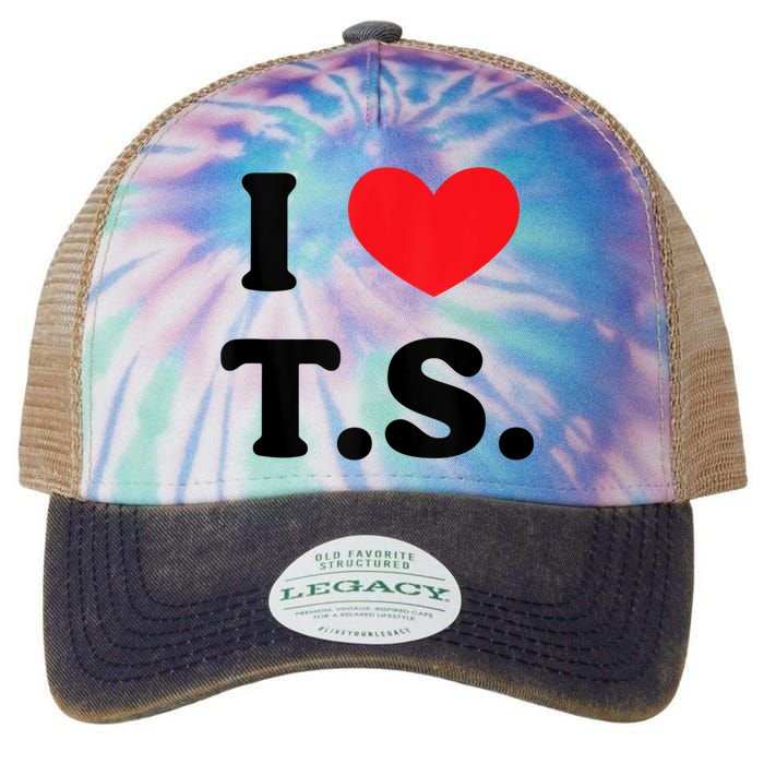 I Heart TS Legacy Tie Dye Trucker Hat