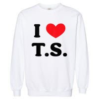 I Heart TS Garment-Dyed Sweatshirt