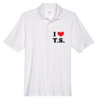 I Heart TS Men's Origin Performance Pique Polo