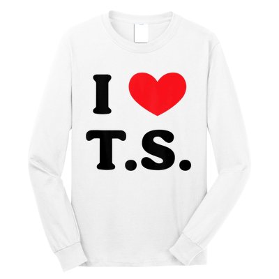 I Heart TS Long Sleeve Shirt