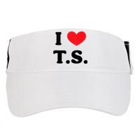 I Heart TS Adult Drive Performance Visor