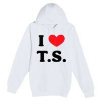 I Heart TS Premium Pullover Hoodie