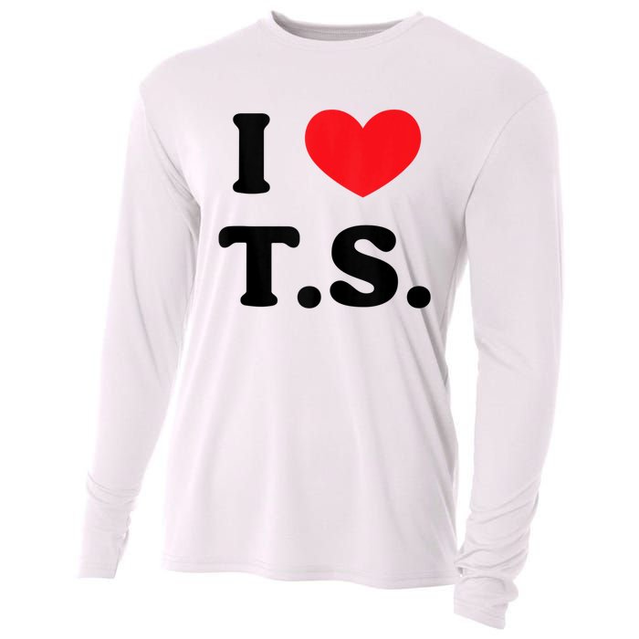 I Heart TS Cooling Performance Long Sleeve Crew