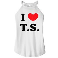 I Heart TS Women’s Perfect Tri Rocker Tank