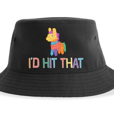 I'd Hit That Pinata Funny Sustainable Bucket Hat