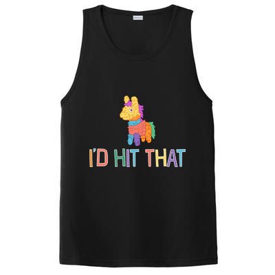 I'd Hit That Pinata Funny PosiCharge Competitor Tank