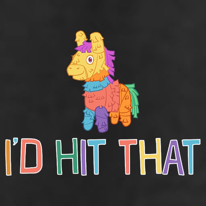I'd Hit That Pinata Funny Golf Towel