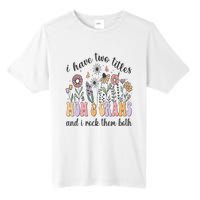 I Have Two Titles Mom And Grams And I Rock Them Both Flowers Tall Fusion ChromaSoft Performance T-Shirt