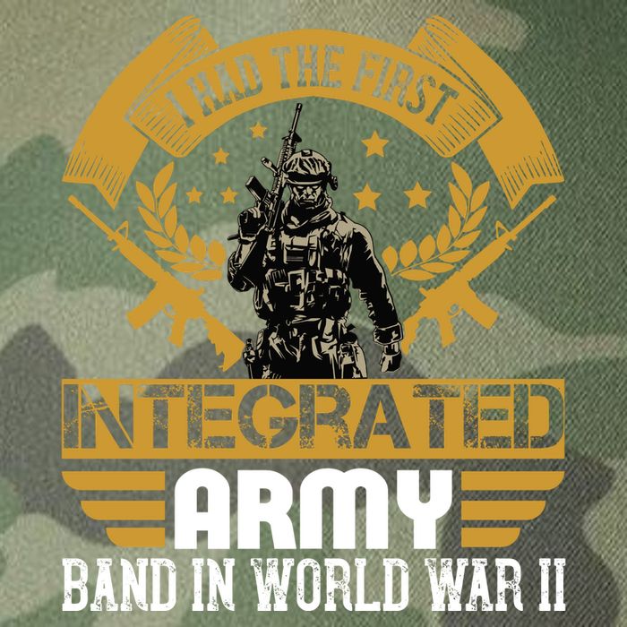 I Had The First Integrated Army Band In World War II Legacy Tie Dye Trucker Hat