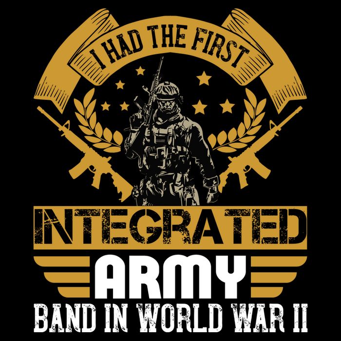 I Had The First Integrated Army Band In World War II 7-Panel Snapback Hat