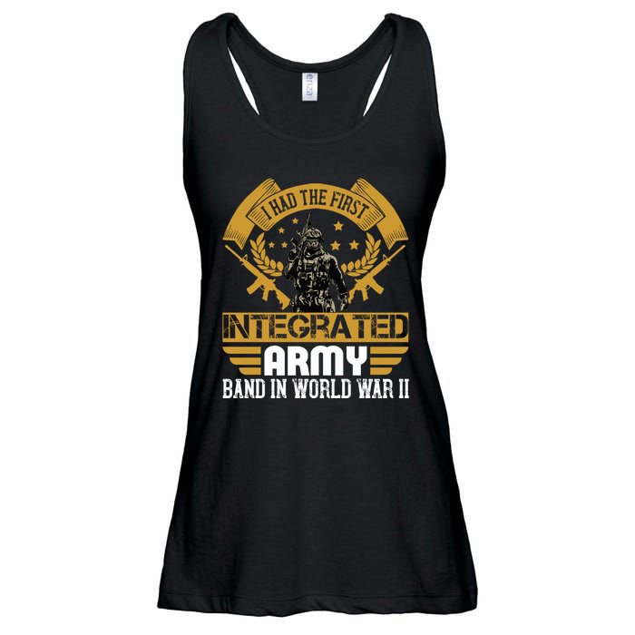 I Had The First Integrated Army Band In World War II Ladies Essential Flowy Tank