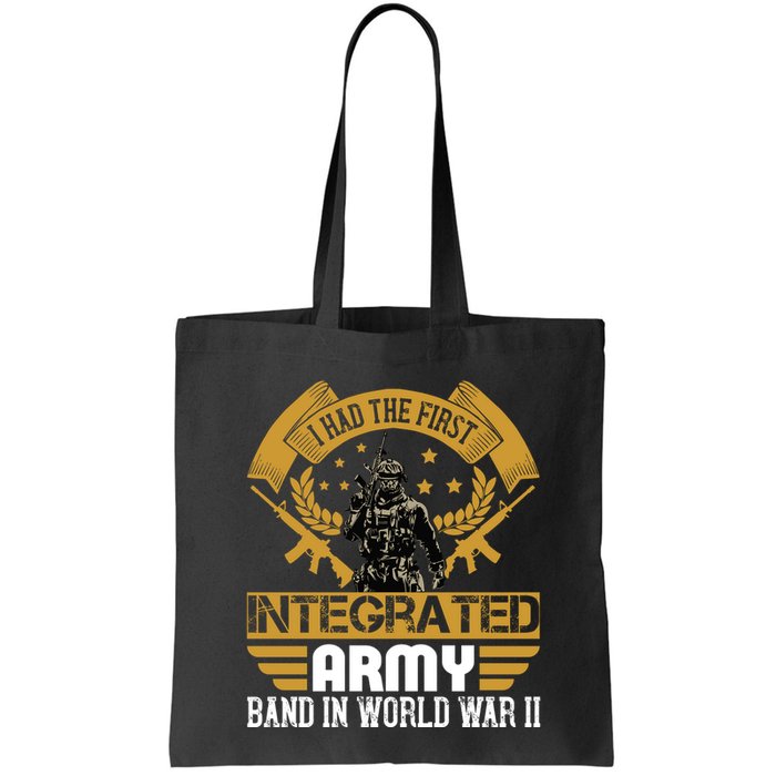I Had The First Integrated Army Band In World War II Bag