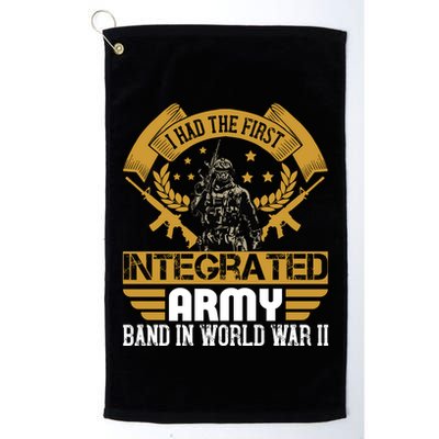 I Had The First Integrated Army Band In World War II Golf Towel
