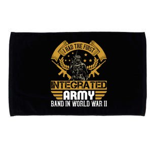 I Had The First Integrated Army Band In World War II Microfiber Hand Towel