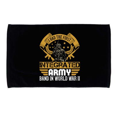 I Had The First Integrated Army Band In World War II Microfiber Hand Towel