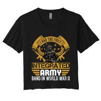 I Had The First Integrated Army Band In World War II Crop Top