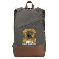 I Had The First Integrated Army Band In World War II Cotton Canvas Backpack