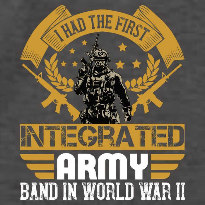 I Had The First Integrated Army Band In World War II Vector Backpack