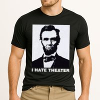I Hate Theater Abraham Abe Lincoln Funny President Meme Cooling Performance Crew T-Shirt