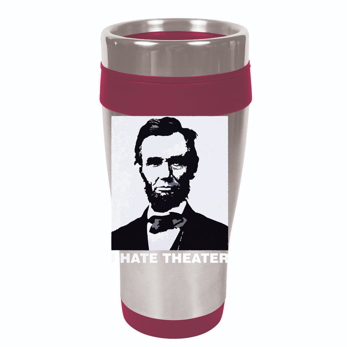 I Hate Theater Abraham Abe Lincoln Funny President Meme Womens Tank Top
