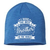 I Have The Best Brother In The World Meaningful Gift Sustainable Beanie