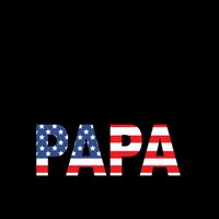 I Have Two Titles Dad And Papa Rock Them Both USA 16oz Travel Tumbler