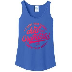 I Have Two Titles Dad And Granddad Gift For Funny Grandpa Gift Ladies Essential Tank